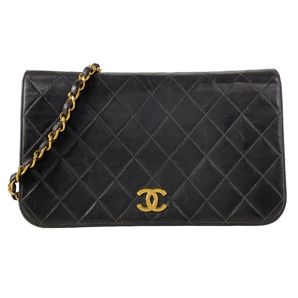 Chanel Single Flap Matelasse Shoulder Bag A03568